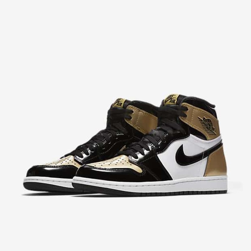 Aj1 gold toe low online